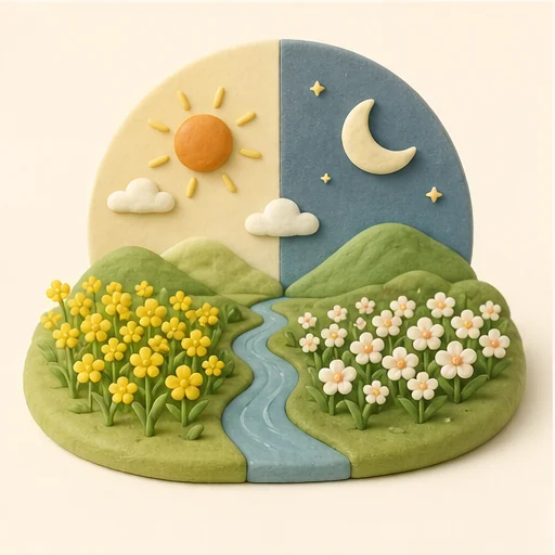 春分節氣插圖