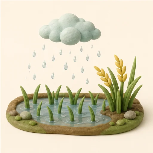穀雨節氣插圖