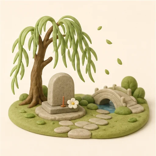清明節氣插圖
