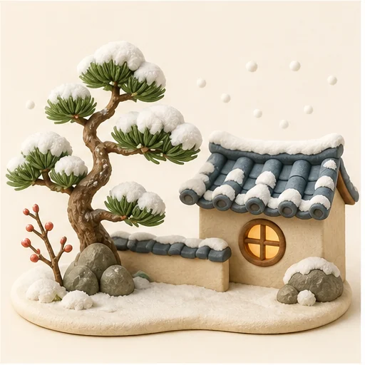 小雪節氣插圖